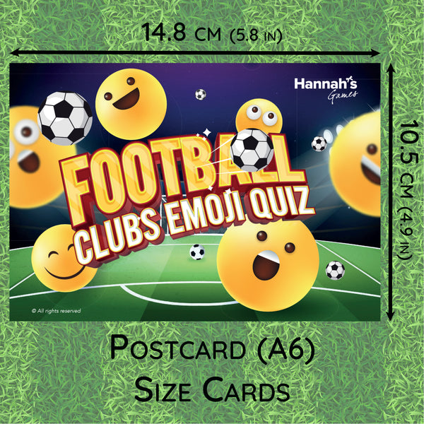 Football Emoji Quiz - Football Party Games